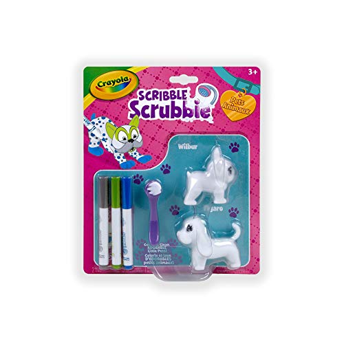 Preisvergleich Produktbild CRAYOLA Scribble Scrubbie Pets - Dogs [Wilbur and Figaro]
