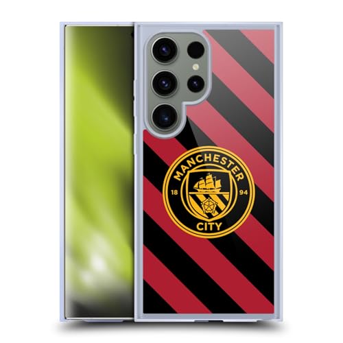 Coque en gel Samsung S24 Ultra MagSafe édition officielle Manchester City FC Away haut de gamme