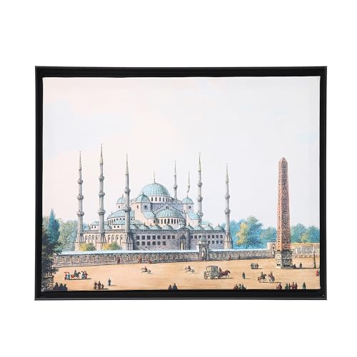 Image of Canvas Frame 48x60, DIY Metal Floating Frames, Canvas Floater Frame for 0.6 inch-0.9 inch Deep Canvas Painting (Black,48 inchx60 inch)