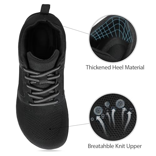 Mens Wide Toe Box Shoes Barefoot Walking Shoes Breathable Minimalist Zero Drop Grounded Footwear4