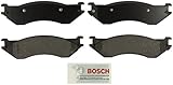 Bosch BE1096 Blue Disc Brake Pad Set for Dodge: 2006-10 Ram 1500, 2001-08 Ram 2500, 2001-08 Ram 3500 - REAR