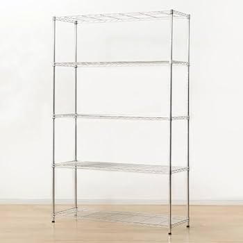 Amazon｜ニトリ スチールラック CUSTOM 幅115cm 4段 クローム