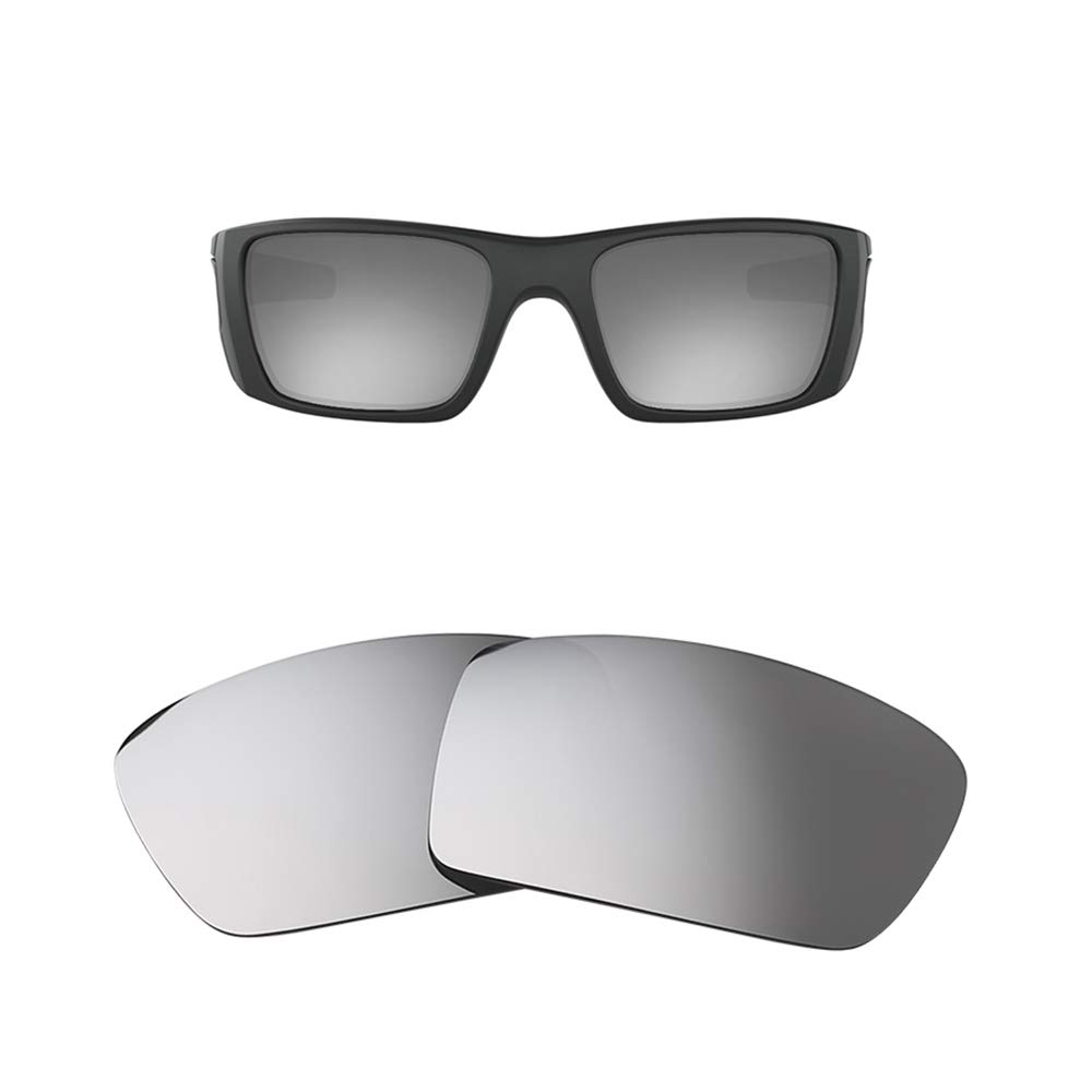 HiCycle2 Sunglasses Lenses Replacement for Oakley OO9096 Fuel Cell Sunglasses 60MM(silver)