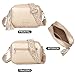 Bolso bandolera mujer pequeño de cuero PU con dos bandoleras bolso mensajero para cruzar polipiel regalo original para mujer Imagen de Bolso bandolera mujer pequeño de cuero PU con dos bandoleras bolso mensajero para cruzar polipiel regalo original para mujer