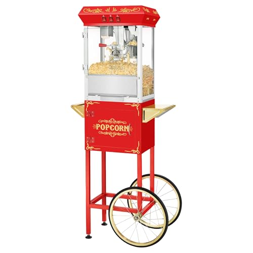Movie Night Popcorn Machine - 3-Gallon Antique Popper...