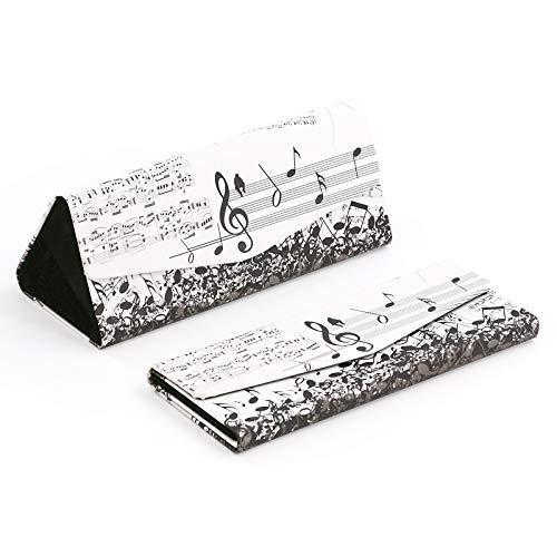 Funda Protectora para Gafas en Formato Triangular, Plegable y Liviana. Cierre Magnético e Interior Forrado en Símil de Terciopelo. Diseño...