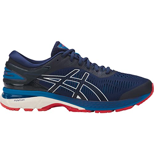 ASICS Men's Gel-Kayano 25 Running Shoe, Indigo Blue/White, 9.5 M US