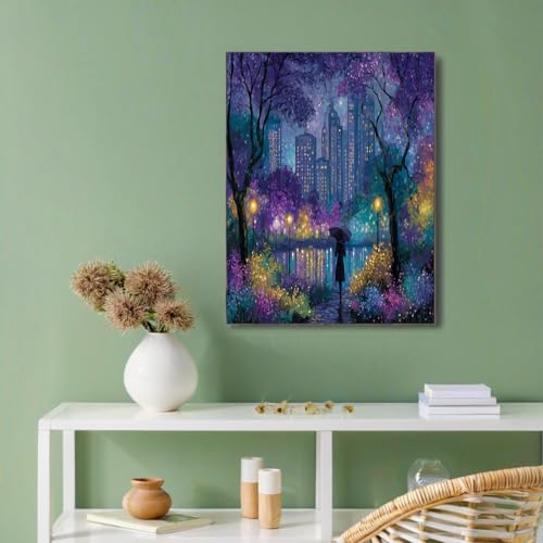 Pintura impresionista GDJSMIN de 60x90 cm para transformar paredes aburridas y sin vida 2
