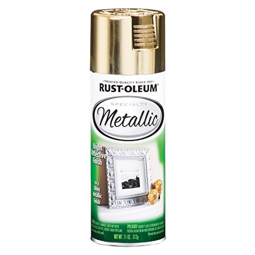 25+ Stylish Black and Pink Room Decor Ideas You’ll Love 6 Rust-Oleum 340647 Specialty Metallic Spray Paint, 11 oz, Metallic Gold