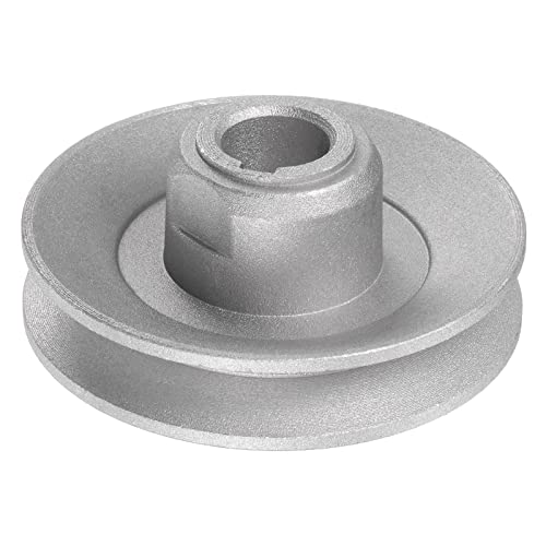 sourcing map - sourcing map Industriel Couture Machine Embrayage Moteur Poulie 15mm Intérieur 70mm Extérieur Dia Aluminium Électrique Transfert Roue Poulie