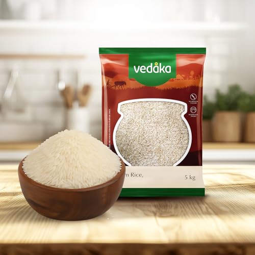 Image of Amazon Brand - Vedaka Kolam Rice | Raw | 5 Kg