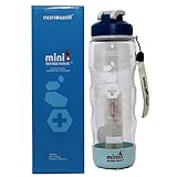 nanowell® - SwissWave® Portable mini Hexagonal Water Maker | 700ml BPA & BIS Free Sports bottle with Mineral Cube