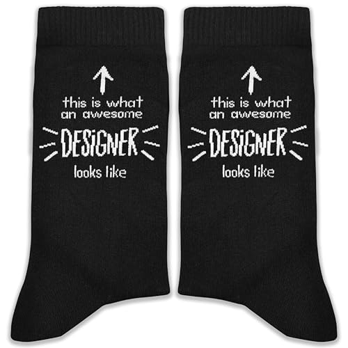 This Is What an Awesome Designer Looks Like Socks –