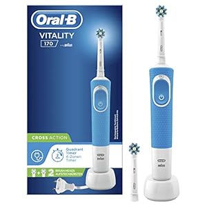 Oral-B Elektrische tandenborstel Braun Oral-B Vitality 170 CrossAction blauw