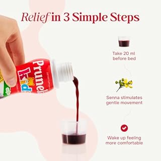 Prunelax Ciruelax Regular Strength Liquid Laxative for Kids - Gentle Relief for Occasional Constipation, Senna Extract, Vegan & Gluten-Free, Fast-Acting Overnight Relief - 4.05 fl oz