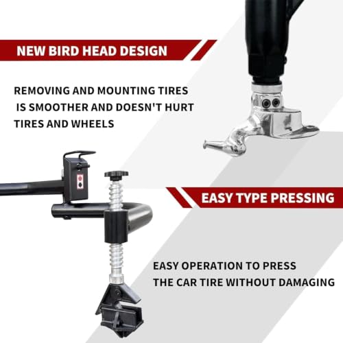 Image of KATOOL Tire Changer Machine 2.0HP with Bead Blaster | 28 inch Turn Table Tire Machine Tire Changer Supports 41 inch Max Diameter 13 inch-26.5 inch Rims Arm Repair Tools for Home Garage