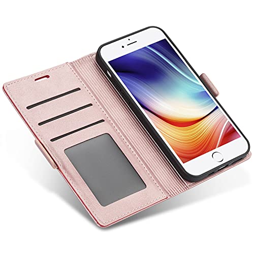 AHUOZ Capa flip para celular iPhone 6 Plus, capa de celular dobrável, tipo carteira protetora, compa