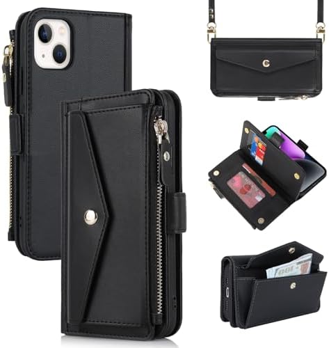 Card Holder Case For IPhone 11 Pro, Premium PU Leather Wallet Case With - View #5