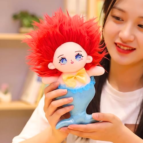 Image of Tickles Cute Mermaid Doll Soft Stuffed Plush Toy for Kids Boys & Girls Birthday Gift (Color: Multicolor Size: 20 cm)