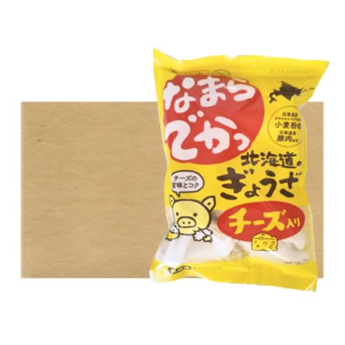 チーズ ぎょうざ 冷凍 チーズ餃子 北海道産小麦 ゆめちから 使用 なまらでかっ 北海道 ギョウザ チーズ 16個 1ケース(1箱) 冷凍餃子 惣菜 中華惣菜 点心 餃子 冷凍食品