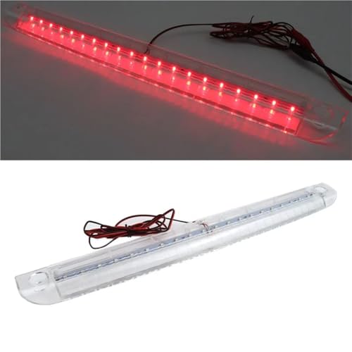 Troisième feu stop universel 12V rouge pour hauteur de voiture et moto