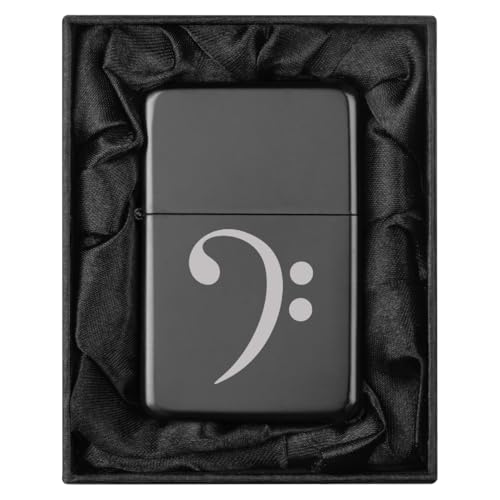 Encendedor en caja de regalo negro con bajo miniatura 1