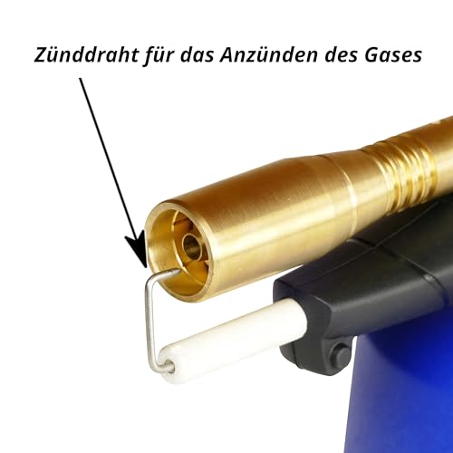 Lötbrenner Camplora Lötlampe mit 5 Stechkartuschen