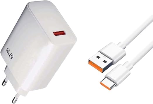 PDAteknoloji Shoami 67W Turbo Şarj Aleti ve Type-C Kablo Seti SH-67 (67w+Type-C Kablolu)