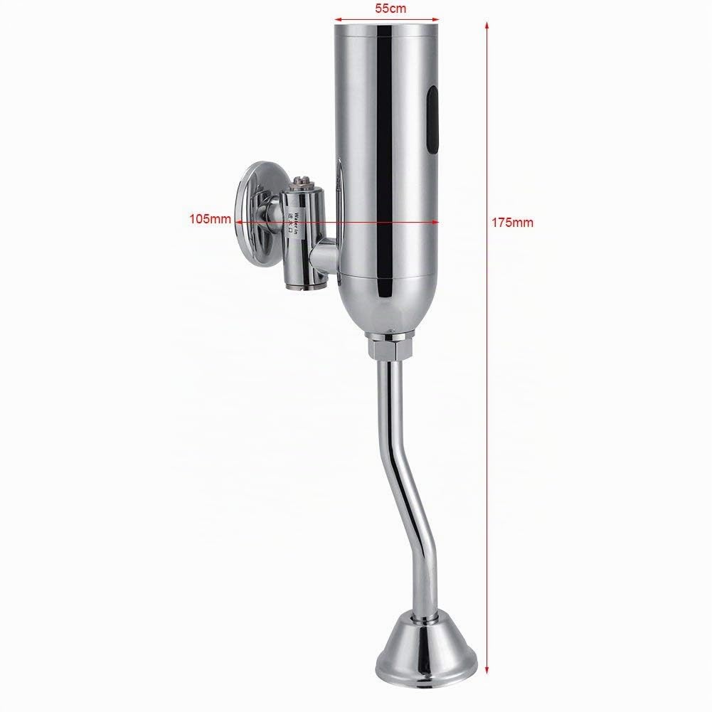 Robinet de chasse d'eau automatique pour urinoir - Avec capteur automatique - Pour éviter les fuites de toilettes et les bruits gênants