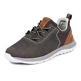 Picture of Deer Stags Kids' Jack Jr Bungee Lace Dress Fashion Sneaker/Grey/Brown / 12 Little Kid
