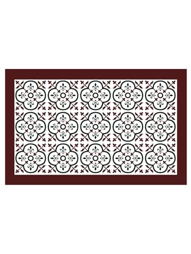 Image of LIVING ROOTS Jaipuri Hand Block Print King Cotton Bedsheet 86 * 104 inches (7 * 8.5 feet) with 2 Pillow Cover | 210 TC | Rich Fast Colour with No Colour Bleeding | (034-A)