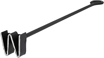 BBQ Fans Letter W Branding Iron for Steak, Buns, Wood & Leather