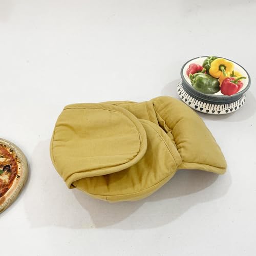 Image of Swayam 100% Cotton Cloth Roti Casserole | Hot Chapati Box | Washable Bread Basket | 22 cm Round Roti Basket | Solid Design - Beige