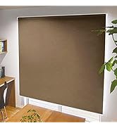 [カーテンくれない] 【15色×510サイズ】遮光・防炎・抗菌・消臭・ウォッシャブルロールスクリーン「SMART PROOF」 スマートプルーフ 仕様：チェーン式 色：スモークブラウン(PW33...