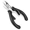 RIMEI Toenail Clippers, Professional Thick & Ingrown Nail Clippers for Men & Seniors, Podiatrist Recommended, Pedicure Clippers Toenail Cutters, Stainless Steel Sharp Curved Blade Grooming Tool