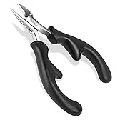 RIMEI Toenail Clippers, Professional Thick & Ingrown Nail Clippers for Men & Seniors, Podiatrist Recommended, Pedicure Clippers Toenail Cutters, Stainless Steel Sharp Curved Blade Grooming Tool