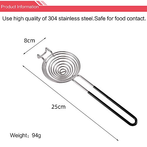 image for Foeran Egg separator - Egg Yolk white separator tool - food grade stai