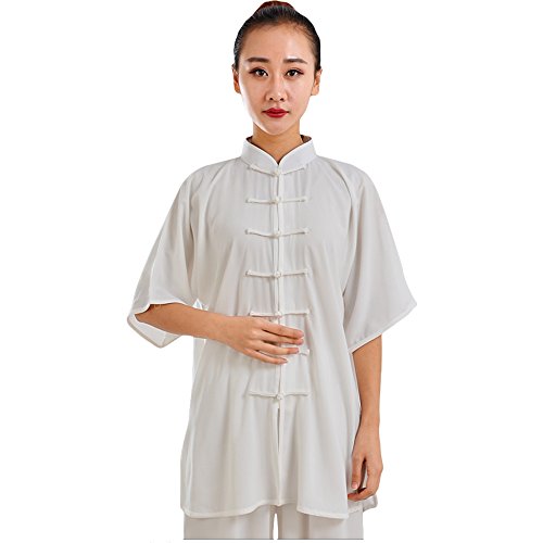 ZooBoo Unisex Cotton Blend Short Sleeves Tai Chi Suit...