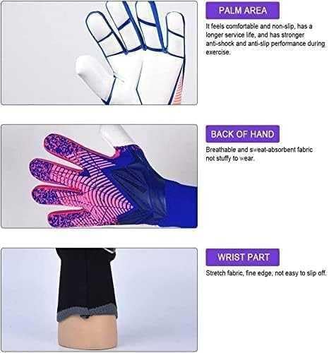 Guantes de portero | Látex con protección de dedos | Ideal para entrenamiento juvenil y partido