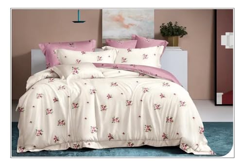 Single size Bedsheet 4pcs One Set Bedding Set Duvet Cover (C7) (M-001)