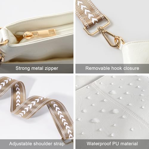 YaKuss Messenger Bag for Women with Adjustable Strap,Crossbody Bag for Women Waterproof Lightweight purses3