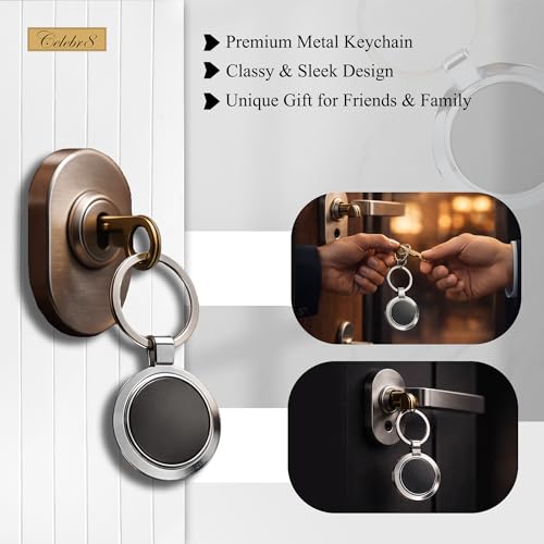 Image of Celebr8 Premium Corporate Gift Set | Metal Pen, Keychain & Card Holder Combo | Executive Office Desk Accessories for Men & Women | Employee Appreciation, Client & Boss Gift | Gift for Dad, Father
