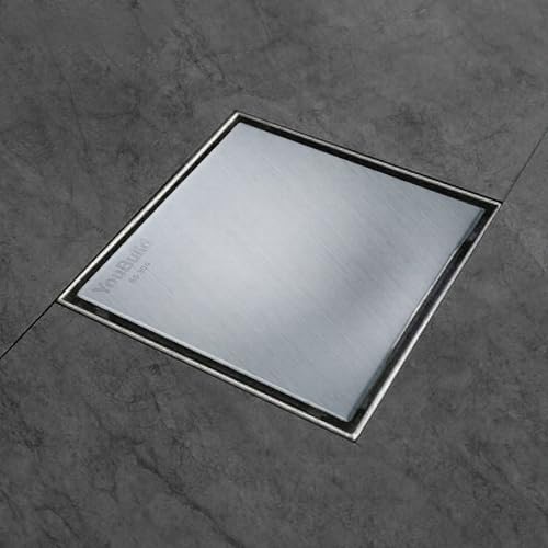 Image of 6x6 Inch SS304 Tile Insert Anti Cockroach Bathroom Drainer