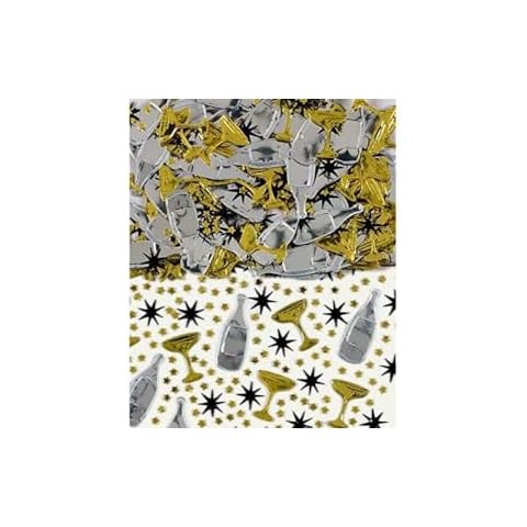 Amscan Confetti Champagne Table Decor 14g Cover