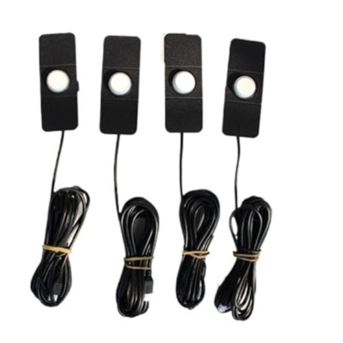 Radar recul voiture et assistance parktronics avec détecteur sonore et 4 capteurs plats 16mm