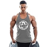 Mezcla de algodón, diseñada para entrenar, entrenar y entrenar tanques corporales.