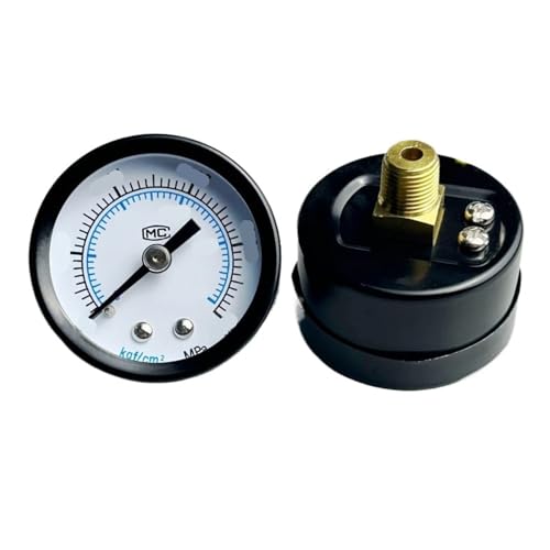 Manomètre de pression négative Y40Z axial 0.6MPA pour l'industrie et laboratoires