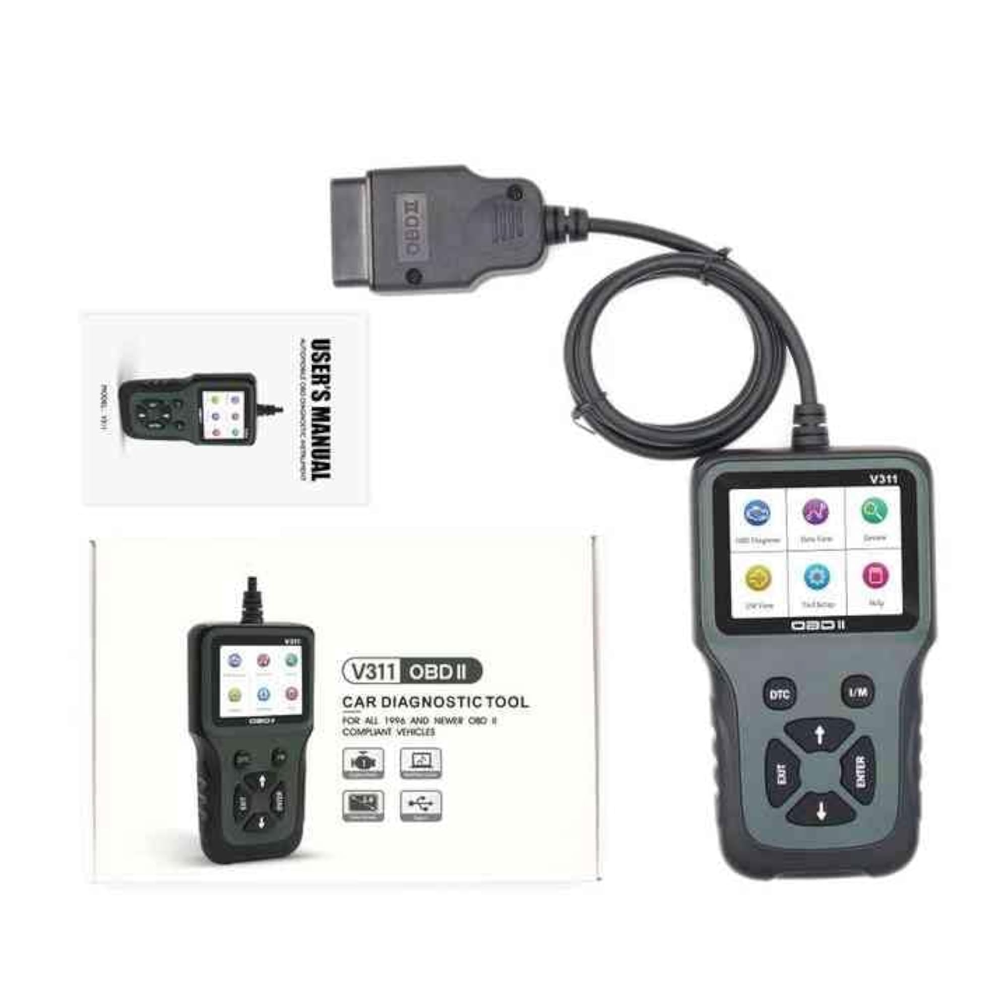 BS6 Bike V311 OBD Scanner for All Bikes, Heavy Duty