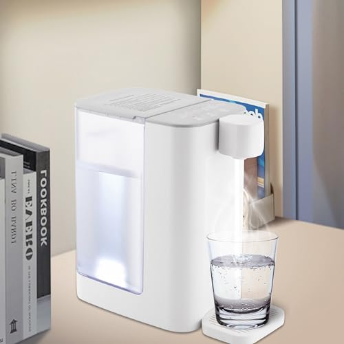 Dispensador eléctrico de agua caliente 3L blanco miniatura 3
