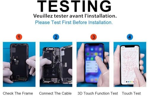 Remplacement écran tactile iPhone 17 avec dalle OLED premium 6,1"